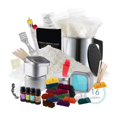 Chine Aromathérapie bricolage kit de fabrication de bougies bougies de soja parfumées grandes ensemble complet pour débutants à vendre