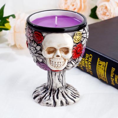 China Handmade Halloween and Easter Scented Candle in Glass Jar with Customized Fragrance zu verkaufen