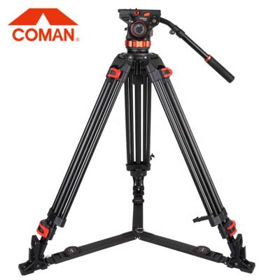 China Waterproof / Shockproof Coman New Products DF26 Q7plus Professional Tripod For Dslr Camera High Quality for sale