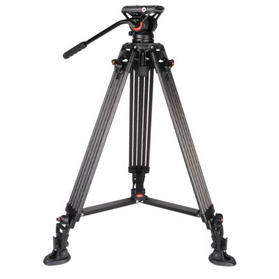 China Professional Video Camera Coman Factory Supply DX15Q5S Carbon Fiber Video Tripod For Digital Camera DSLR Liquid Ball Head Q5S for sale