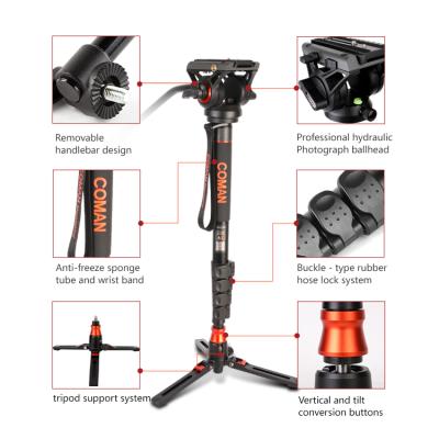 China Coman PORTABLE Flexible Monopod with Tripod DK327AQ5S for sale