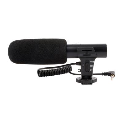 China Microphone Coman MC2Pro universal plastic microphone for camera dslr new product interview recording high quality microphone for sale