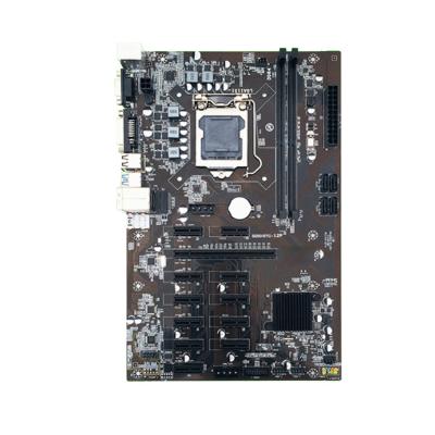 China Virtual Currency B250 12Gpu 1155 Usb3.0 Sata Motherboard DDR4 Lga For 12Gpu Slots Main Board for sale