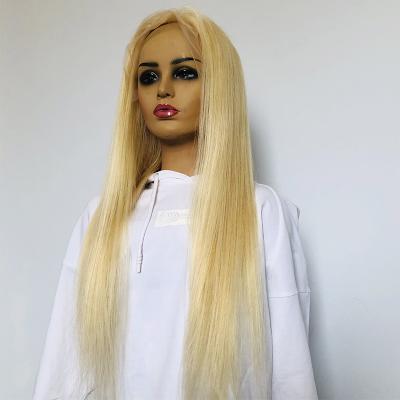 China Fashion 613 lace wigs 613 full lace wigs blonde quality silky straight wave 613 full lace hair wig silky straight wig for sale