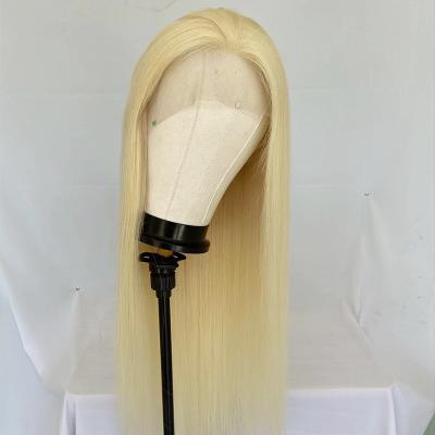 China Fashion Bone Wave Blonde 613 Silky Straight Full Lace Wig Top Quality Hand Tied 613 Hair Wig 613 Full Lace Wig for sale