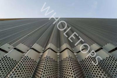 Chine 3.0mm 3d Laser Cut Aluminum Panel Exterior Decorative Perforated Metal Cladding Screen Sheet à vendre