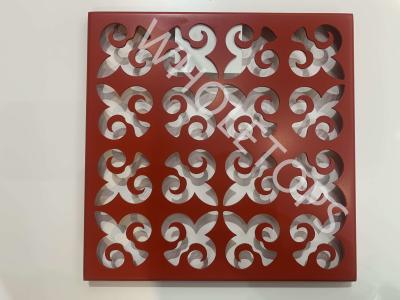 China 1.5MM Laser Cut Aluminum Panel Decoration Facades Of Buildings / Cladding Panels à venda