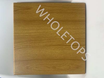 China Wood Grain 2.0mm Aluminum Facade Cladding Panel Battens Facade Building Exterior Wall for sale