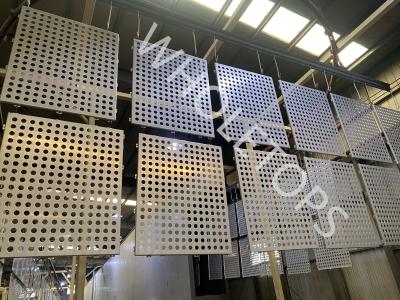 Chine Decorative Metal Facade System 3003 Aluminium Perforated Panel For Buildings With CE TUV à vendre