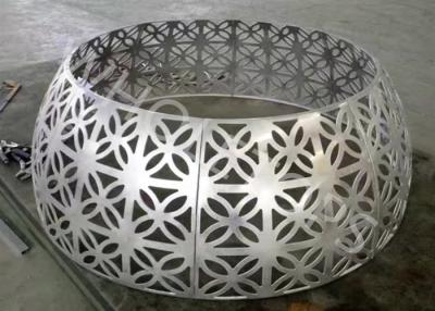 Cina Pattern Cut Hyperbolic Aluminum Column for Subway station in vendita