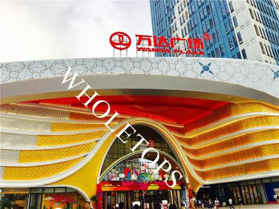 中国 1.5MMから8.0MMレーザーはショッピング モールのための装飾的な金属のパネルを切った 販売のため