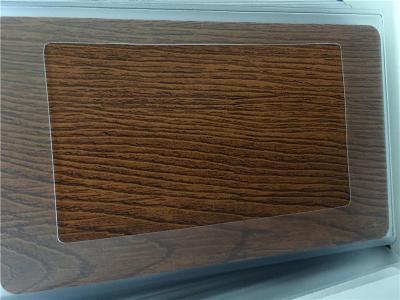 China Weather Resistance 150mm~3000mm Width Wood Grain Aluminium Sheet Lightweight for sale