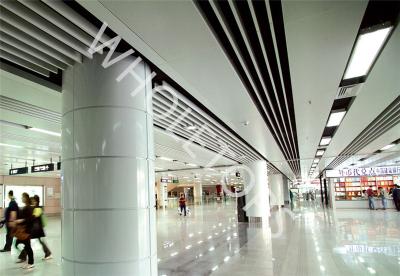 China PVDF revestiu o painel telhando de alumínio grosso de 5.0mm para a decoração do aeroporto à venda