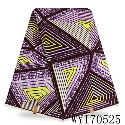 China WYI70525 Anti-Static Wax Print Fabric African In African Style For Men And Women Dress for sale