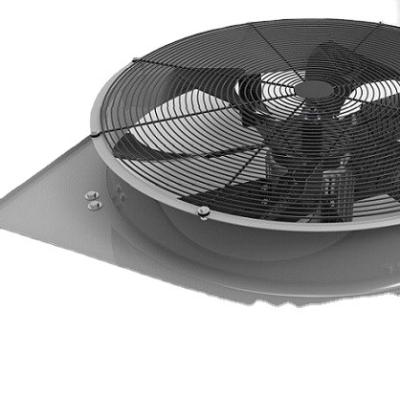 China Hotels Sxjk AC Metal Axial Fan With Internal Motor for sale