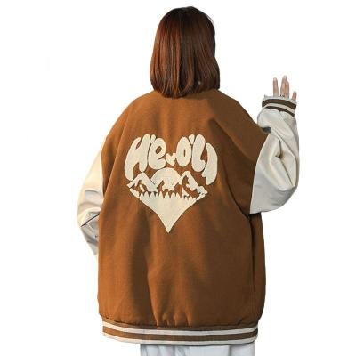 China College Jacket Woman Baseball Jacket for sale