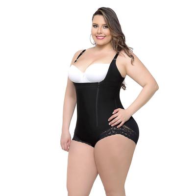 China Women's Body Shaper Waist Cincher Underbust Corset Breathable Catsuit Shapewear for sale