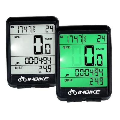 China SUPER SEPTEMBER Hot Sale Bike Computer Waterproof Bike Speedometer Luminous Wireless Bicycle Computer for sale