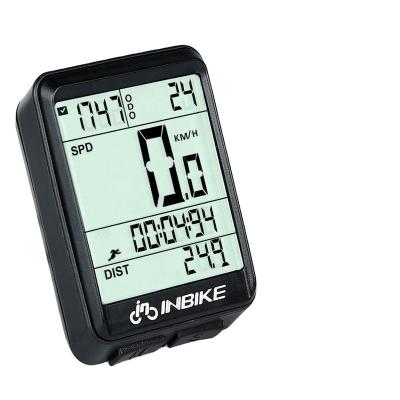 China Auto Bike Computer Wake Up Multifunction LCD Backlight Display Tachometer And Odometer Wireless Bicycle Computer for sale