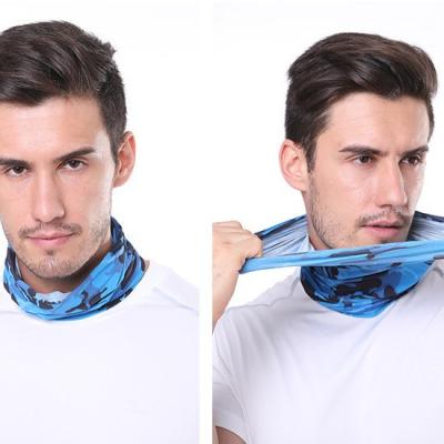 China Wholesale Custom Multifunctional Seamless Unisex Alligator Polyester Bandana Neck Cuff Face Mask Promotional Windproof Windproof Scarf 034 for sale