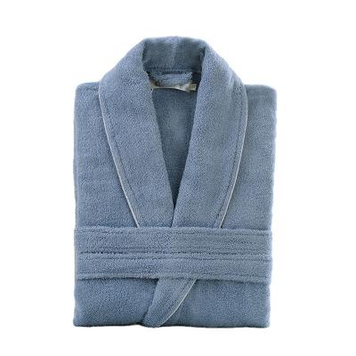 China Women Bathrobes Towel Towel Picks Thermal Comfortable Bathrobes Polyester Wearable Bathrobes for sale