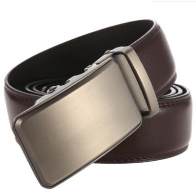 China Best Price Fashion.Casual Automatic Belt Men's All-match Buckle Fashion Leather Casual Belt for sale