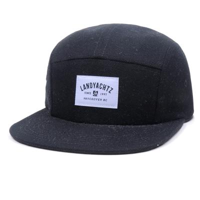 China 100% Woven Made Cotton Snapback Hat/5 Panel COMMON Customized New Customized Hat for sale