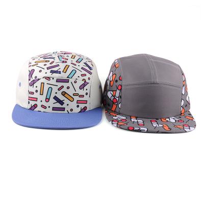 China COMMON Five Panel Wholesale Custom Promotional Hat for sale