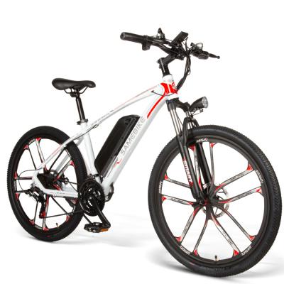 China Cheap Price Aluminum Alloy Mountain Bicycle Double Suspension Fork Electric Mountain Bike for sale