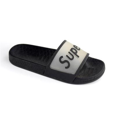 China Fashion Trend Colors OEM Customized SUPER WORD Summer Sandals For Women Shoes Sandal PVC Clean Slippers Slips Ladies Slipper Laceless Wholesale for sale