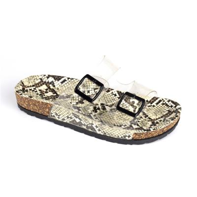 China Fashion Trend Wholesale Mamba Snake Summer Sandal For Women Clean Upper Transparent Animal Ladies Slide Sandals Shoes Slip On Slippers OEM for sale