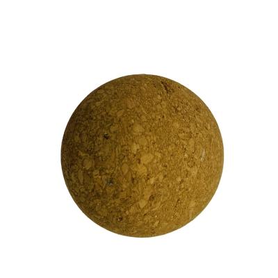 China Wholesale Balance Ball Yoga Ball Natural Cork Massage Ball For Neck Foot Massage Cork Yoga Ball YYQ-04 for sale