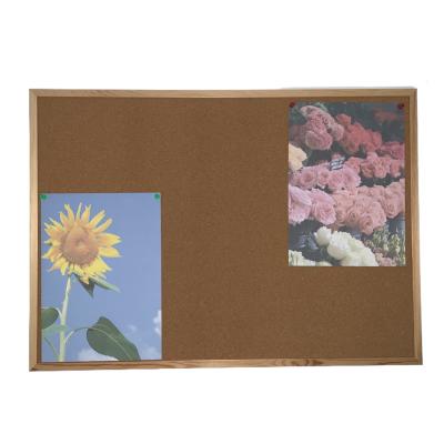 China DRAWING BOARD Factory Wholesale Custom Size Form Wood Frame Cork Board Eco Friendly Bulletin Board Cork Board for sale