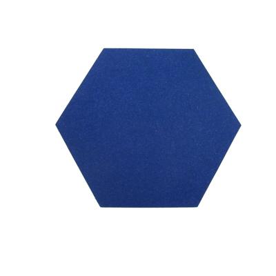 China Colorful DRAWBOARD Manufacturer Price Decoration Large Hexagonal Board For Home Magnetic Felt Notice Board for sale