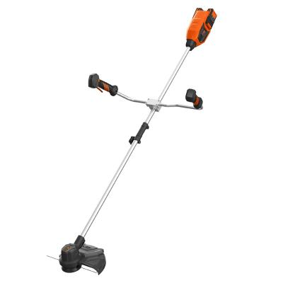 China JSKY 40V lithium grass trimmer garden tools battery power start anti-skid cordless electric brush cutter for sale