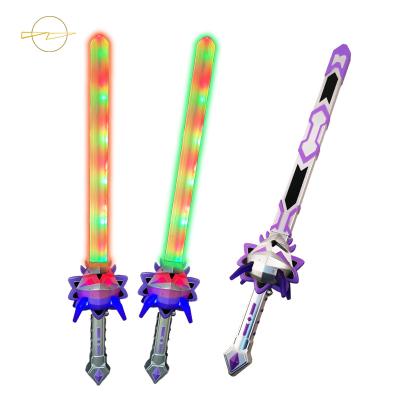 China High Quality ABS+PS Light Up Flashing Light Glowing Sword Led Saber With 15 LED for sale