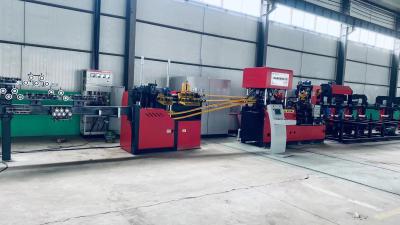 China PLC Controlled Steel Bar Welder 12-15m Welding Speed for Extended Lengths zu verkaufen