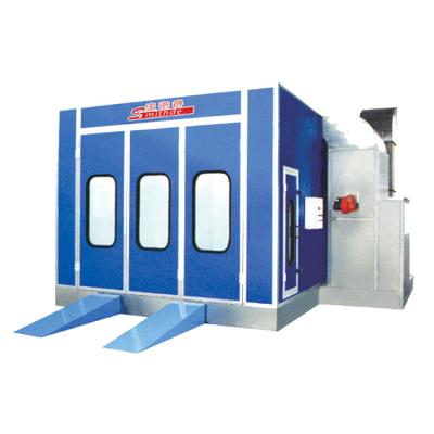 China Smithde S-58 /cheap car paint booth/Water Curtain Spray Booth for sale