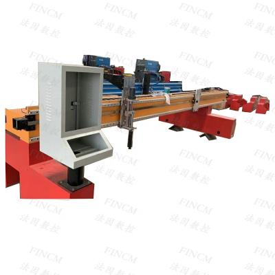 China Construction Material Stores PCM2012 FINCM Hydraulic Flame Cutting CNC High Precision Plasma Cutting Machine for sale