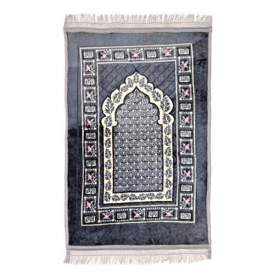 China Wholesale Custom Comfortable Adult Muslim Mosque Prayer Rug Cover Washable Padded Prayer Rugs for sale