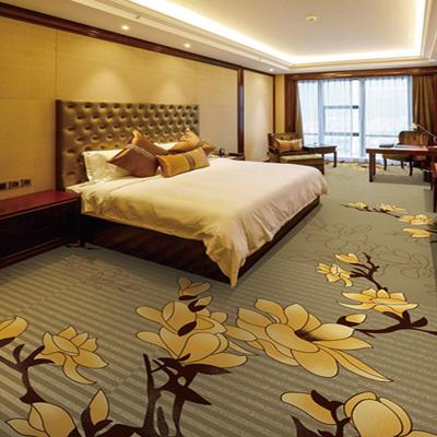 China Stain Resistant Custom Modern Nylon Manufacturers Printing Hotel Home Bedroom Woven Wall To Wall Carpets for sale