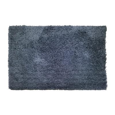 China Stain Resistant Customize Shaggy Tufted Area Rugs For Living Room Polyester Woven Home Room for sale