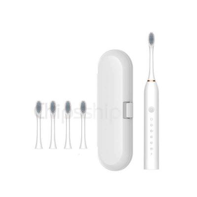 China Chipsship 03 Sonic IPX7 Sonic 42000 Clean Mode Battery Operated Vibration 6 Slim Electric Toothbrush 03 for sale