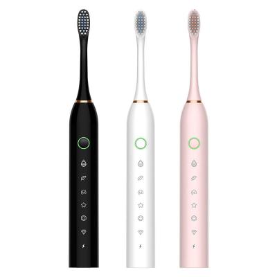 China Chipsship 02 Sonic 6 Modes 42000 Vibration Cleaning Slim Electric Toothbrush 2023 IPX7 Battery Operated 02 for sale