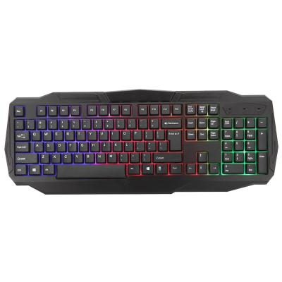 China Gaming Standard 104 Keys Plug and Play Wired Keyboard with LED Backlit Keyboard Support Windows XP or Newer for sale