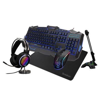 China Multimedia Keys Gaming Keyboard and Mouse Set Wired Mechanical Mouse Keyboard Computer Gaming Keyboard Combos for sale