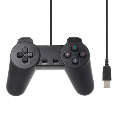 China Wholesale linear button game controller usb wired computer video joystick gamepad for PC for sale