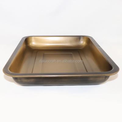 China Europe Tools Accessories Customized Tin Serving Tray Table Candy Rolling Tray for sale