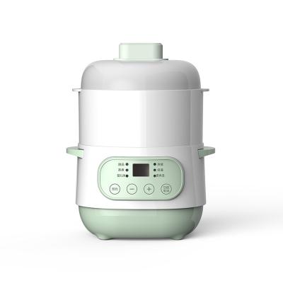 China ZC-02 Household Heater Multifunctional Electric Timing Ceramic Slow Cooker With Steamer for sale