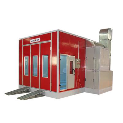 China Auto Car Electric Heater Paint Baking Oven Spray Booth Heated By Natural Gas Diesel for sale